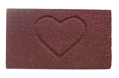 Design Embossed  Coir Mats