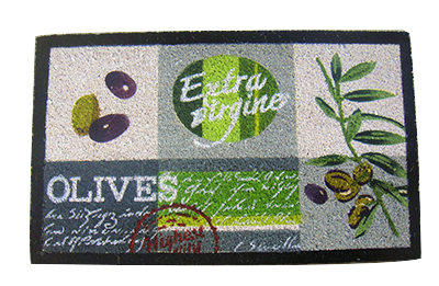 PVC Coco Belached Printed Mats