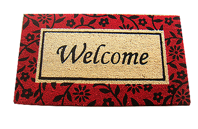 PVC Coco Belached Printed Mats