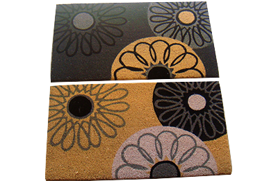 PVC Coco Natural Printed Mats