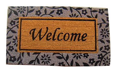 PVC Coco Natural Printed Mats