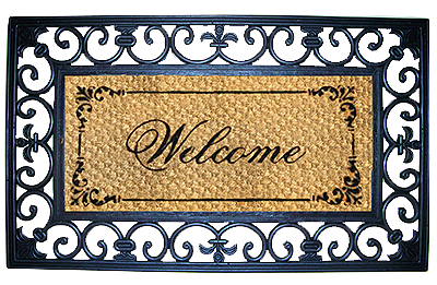 Rubber Coco Matting Mat Iron Effect Mats