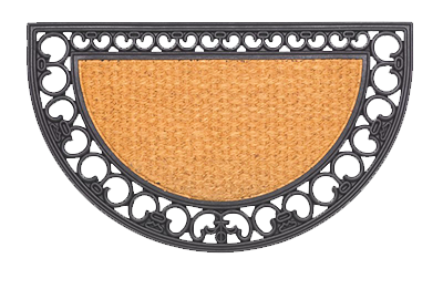 Rubber Coco Matting Mat Iron Effect Mats