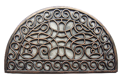 Rubber Mats With Metalic Coating